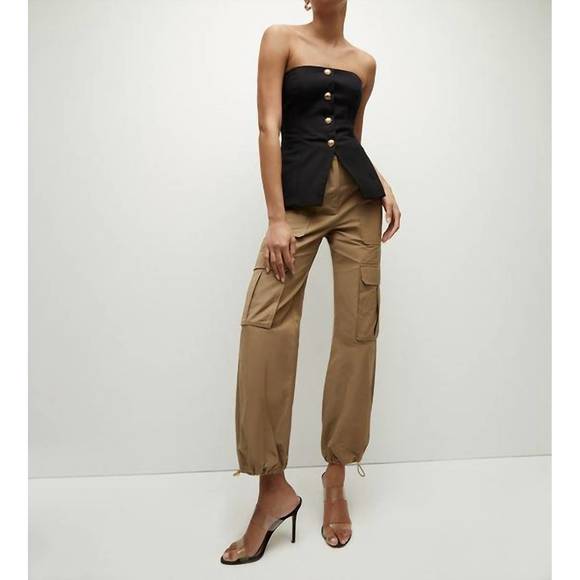 NEW VERONICA BEARD dari cargo pants in sepia - Picture 1 of 7